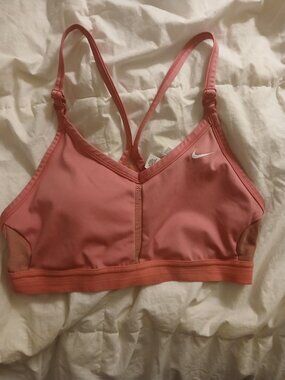 Nike Sports Bra, Pink, New